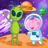 Space for kids. Adventure game Apk