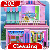 Princess Home Cleaning- Baby Girl House Clean Game Apk