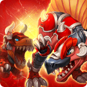 Dino War Spino VS Tyranno Apk