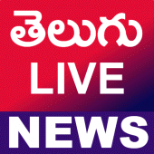 Telugu Live News 24 X 7  -  TV9, ABN, NTV, V6, TV5 Apk