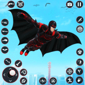 Flying Bat Car Transform Robot Apk