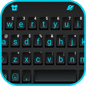 Black Simple Keyboard Theme Apk