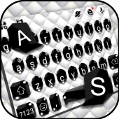 Black White Business Keyboard Theme Apk