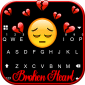 Broken Heart Emoji Theme Apk