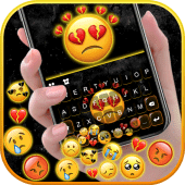 Broken Heart Gravity Keyboard Background Apk