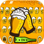 Cheers Beer Keyboard Theme Apk