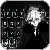 Cool Devil Boy Keyboard Background Apk