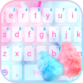 CottonCandy Keyboard Backgroun Apk