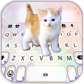 Cutie Kitten Keyboard Background Apk