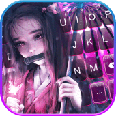 Demon Anime Girl Theme Apk