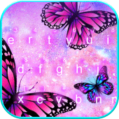 Galaxy Butterfly Theme Apk