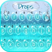 Glass Water Keyboard Theme Apk