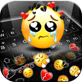 Gravity Sad Emojis Theme Apk