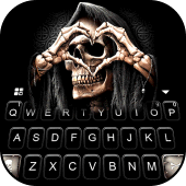 Grim Reaper Skull Love Theme Apk