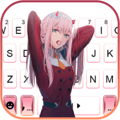 Lollipop Demon Girl Keyboard Background Apk