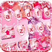 Luxury Floral Butterfly Keyboard Theme Apk