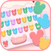 Tasty Mickey Macaroon Keyboard Apk