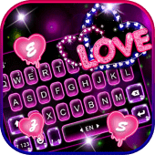 Neon Love Theme Apk