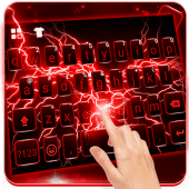 Red Lightning Theme Apk