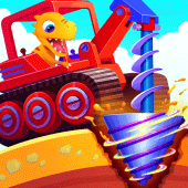 Dinosaur Digger Truck Games Apk