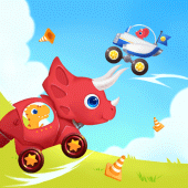 Dinosaur Smash Car Games Apk