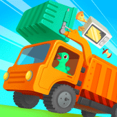 Dinosaur GarbageTruck:for kids Apk