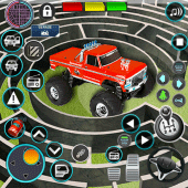 Monster Truck Maze Puzzle Game Apk