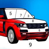 Cars Coloring by Number Apk