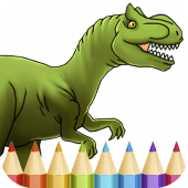 Dinosaurs Coloring Book Game Apk