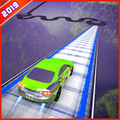 Impossible Race tracks Car Stunt Driving Game Apk