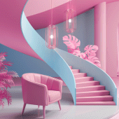 Pink Home : Interior Design Apk