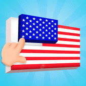 Drop Fit: World Flag Puzzle Apk