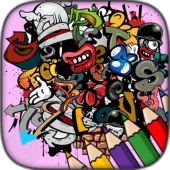 Graffiti Coloring Page Apk