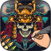 Tattoo Coloring Pages Apk