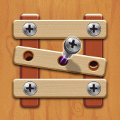 Nuts Bolts Wood Puzzle Games Apk