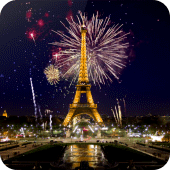 Fireworks in Paris Video Wall Apk