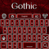 FREE Gothic Go Keyboard theme Apk