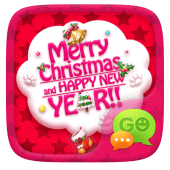 GO SMS CHRISTMAS CAT THEME Apk