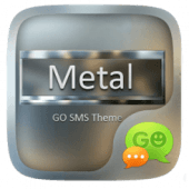 GO SMS METAL THEME Apk