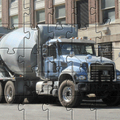 Concrete mixer truck puzzles Apk