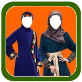 Fashion Burqa Photo Suit Apk