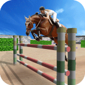 Jumping Horse Racing Simulator Apk