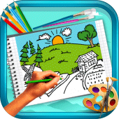 Scenery Coloring Book Apk