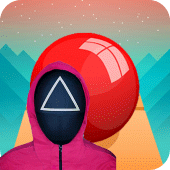 Rolling sky squid ball game Apk