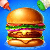 Yummy  Hamburger Cooking Game Apk