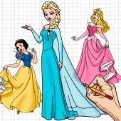 How to Draw Princess Lessons Apk