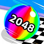 Ball Run 2048: merge number Apk