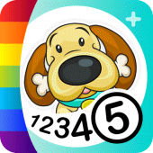 Color by Numbers - Dogs + Apk