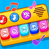 Baby Piano and Sounds for Kids Apk