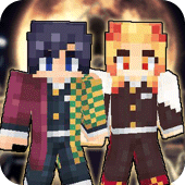 Kimetsu No Yaiba Skins For Minecraft Apk